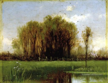 Paysage avec de l’eau Alfred Thompson Bricher Peinture à l'huile